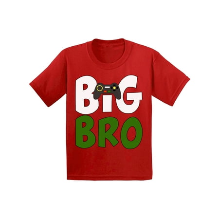 Awkward Styles Big Bro T-shirt Video Game Toddler Shirt Big Brother Tee Kids Shirt