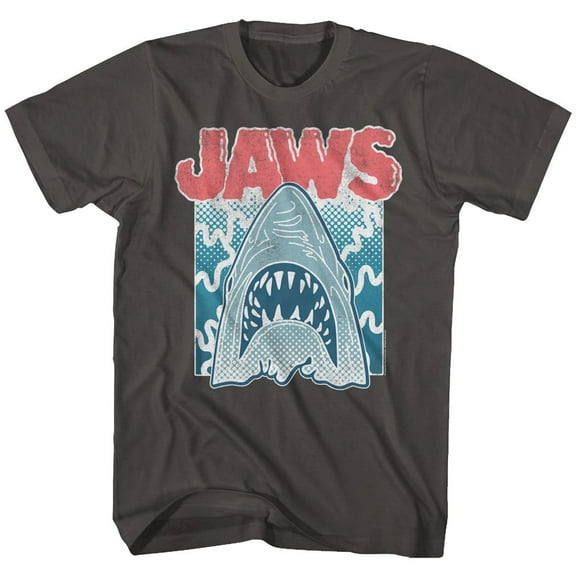 Jaws Wiggles Smoke Adult T-Shirt