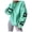 AB161 Mint Green, variant on Tisuna Oversized Crewneck Sweatshirts For Womens Long Sleeve Letter Print Tops Fall Winter Pullover Go Street Casual Sweatshirts