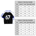 thumbnail image 4 of 67 Funny Gesture Graphic Tees, Niogvi Six Seven T-Shirt Suitable For Boys Girls, Black 90cm, 4 of 6