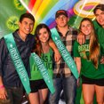 thumbnail image 3 of 6Pcs Fashion Ireland St. Patricks Day FOR A DAY Letters Printed Clover Sash Fancy Dress Accessory, 3 of 7