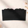 thumbnail image 4 of Dwellite Strapless Bra for Women Push Up Wireless Bandeau Bras Seamless Comfort Padded Tube Tops Supportive Bralette Black 36, 4 of 5