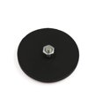 thumbnail image 2 of Unique Bargains 5 Pcs Orange Black Round Light Reflective Reflector for Bicycle Motorcycle, 2 of 2