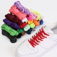 thumbnail image 2 of 1 par de cordones deportivos semicirculares para niños y adultos, zapatillas Unisex, cordones para zapatillas clásicas, cordones tejidos, cordones para botas informales, cordones de 140cm Gao Jinjia LED, 2 of 2