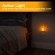 thumbnail image 5 of Lamp GE SleepLite 86153, luz nocturna LED ámbar, paquete de 4 unidades, 5 of 7