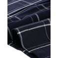 thumbnail image 6 of Allegra K Women's Plaid Vintage Faux Wrap Buttons Midi High Waist Skirt, 6 of 6