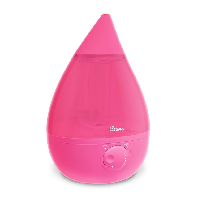 Humidificador Crane Ultrasonic 3.8L para dormitorio y oficina rosa