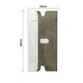 thumbnail image 3 of 25 Single-edged Blade Scraper Casement Glass Car Cleaning Tool Glue Removal Blade, 3 of 7