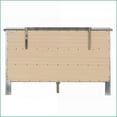 thumbnail image 4 of Dressers, Modern Silver Champagne Spacious Dresser | 36"H x 59"W x 16"D | Champagne | Particle Board, 4 of 6