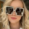 thumbnail image 2 of White Sunglasses For Women Women's Sunglasses Vintage Travel Shade Retro, 2 of 6