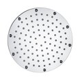 thumbnail image 3 of Zootealy 6 inch LED Rainfall Shower Head Round Shower Head Automatically RGB Color-Changing Temperature Sensor Showerhead for Bathroom, 3 of 8