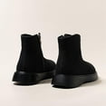 thumbnail image 6 of vokkrv Girls Ankle Boots for Toddler/Little Kids - Brown, Suede, Zipper, Low-Top, Flat Heel, Casual, 6 of 7