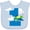 AE-Light Blue, variant on Inktastic 1st Birthday Airplane Pilot 1 Year Boys Boys Baby Bib