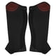 thumbnail image 1 of 2Pcs Leather Half Chaps Equestrian Horse Riding Half Chaps Leg Guard Protector for AdultsXXL, 1 of 4