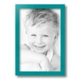 thumbnail image 2 of ArtToFrames 10" x 15" Aqua Picture Frame, 10x15 inch Green Wood Poster Frame (WOM-4428), 2 of 8
