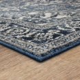 thumbnail image 3 of Mohawk Home Chastain Low Pile Latex Backed Stain and Fade Resistant Ornamental Blue Indoor Area Rug, 3'11" X 6', 3 of 9