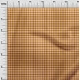 thumbnail image 3 of oneOone Cotton Poplin Twill Orange Fabric Houndstooth Diy Clothing Quilting Fabric Print Fabric By Yard 56 Inch Wide, 3 of 4