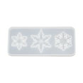 thumbnail image 1 of Fiudx Ofertas de la semana Pulsera colgante de bricolaje con copos de nieve de cristal epoxi, 1 of 1