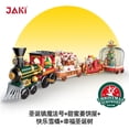thumbnail image 5 of -tren medieval de estilo británico para niños, tren de Navidad, árbol de Navidad, calabaza, decoraciones de coche, bloques de construcción, juguetes, regalos, 5 of 5