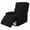 Black, variant on Fmxomd Recliner Chair Covers, Stretch Reclining Cover, Recliner Sofa Slipcovers Solid Recliner Couch Covers Furniture Protector Covers (1 Seater,Red)