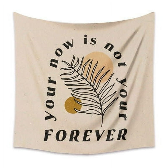 Inspirational Your Time Is Not Your Forever...Wall Tapestry Decor Hanging 51 x 24 Inches