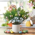 thumbnail image 3 of Stijggn Easter Floral Picks Easter Decor Spring Berry Picks with Eggs Colorful Berries Leaves Twig Branches Sprays for Floral Arrangement-Centerpiece Wreath Decoration, 3 of 8