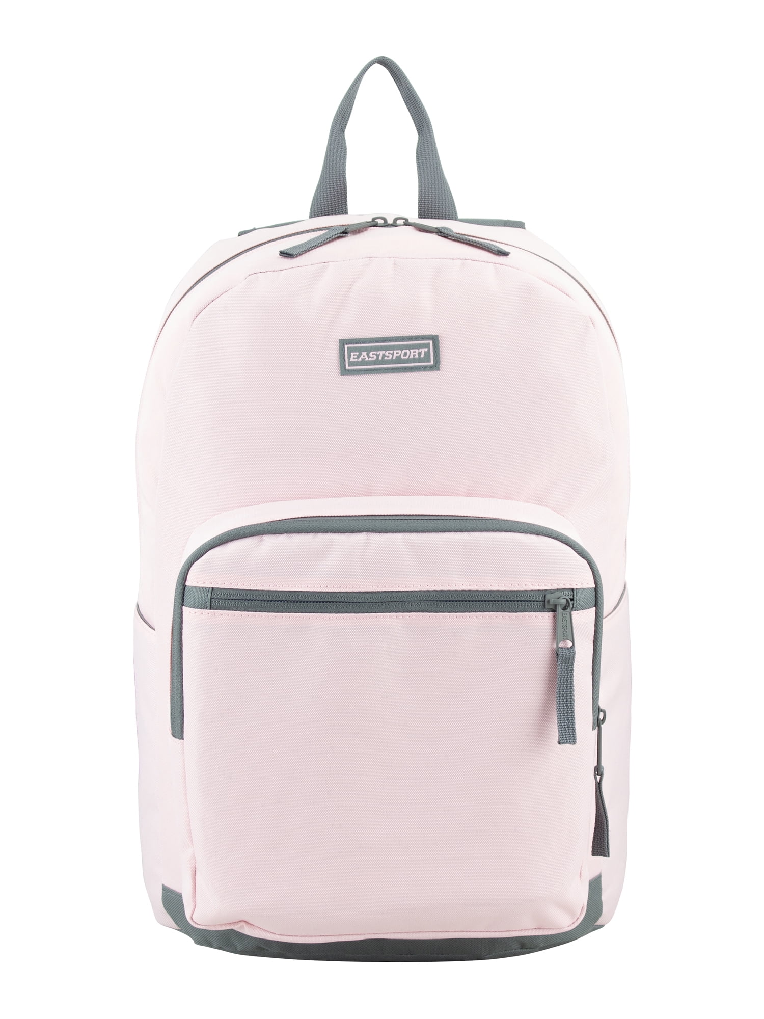 Eastsport Unisex 17" Backpack & Lunch Box 2-Piece Set, Rose Sand