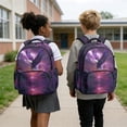 thumbnail image 4 of DISNIMO 17 Inch Kids Backpack for Boys Girls Eagle Print Lightweight School Bookbag with Laptop Compartment Side Pockets for Students Daily Use, 4 of 7