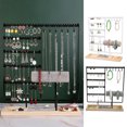thumbnail image 2 of Yesbay Jewelry Storage Rack Jewelry Display Stand Detachable Wooden Base Bracelet Necklace Watch Earrings Organization Holder Stable Structure Jewelry Organizer, 2 of 7