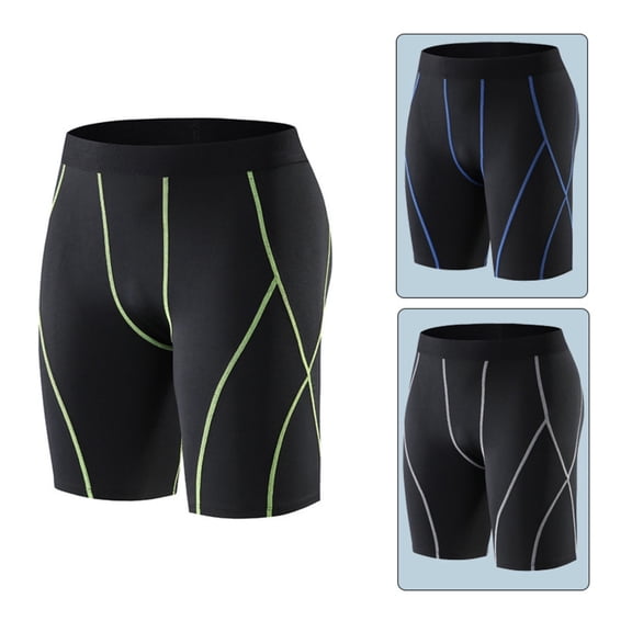 alpinario Men's Compression Shorts Basketball Leggings Running Fitness Training Five-Point Pants High Elastic Quick Drying Moisture Wicking Baselayer