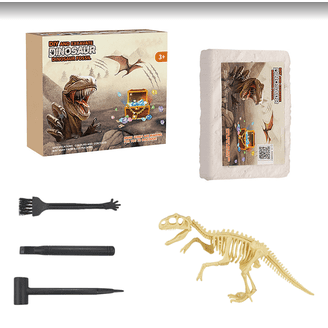 Mattel Jurassic World Playleontology Kit STEM Dinosaur T-Rex Bones