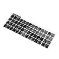 thumbnail image 2 of 6X White Letters English Keyboard Sticker Decal Black for Laptop PC, 2 of 8