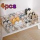 thumbnail image 5 of Organizador de Zapatos Vertical de 4 Piezas Que Ahorra Espacio: Multicapa, Fácil de Montar, Almacenamiento Compacto para el Armario de la Entrada del Hogar., 5 of 5