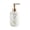 White, variant on DQQ153 Simple Ceramic Soap Dispenser With Pump For Bathroom Lotion Dispensing Bottle