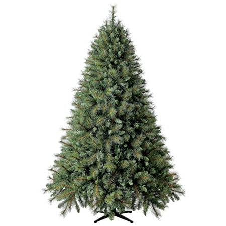 Holiday Time Pre-Lit Prescott Pine Quick Set® Artificial Christmas Tree ...