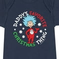 thumbnail image 3 of The Cat in the Hat - Favorite Christmas Thing Daddy - Infant Baby One Piece, 3 of 5