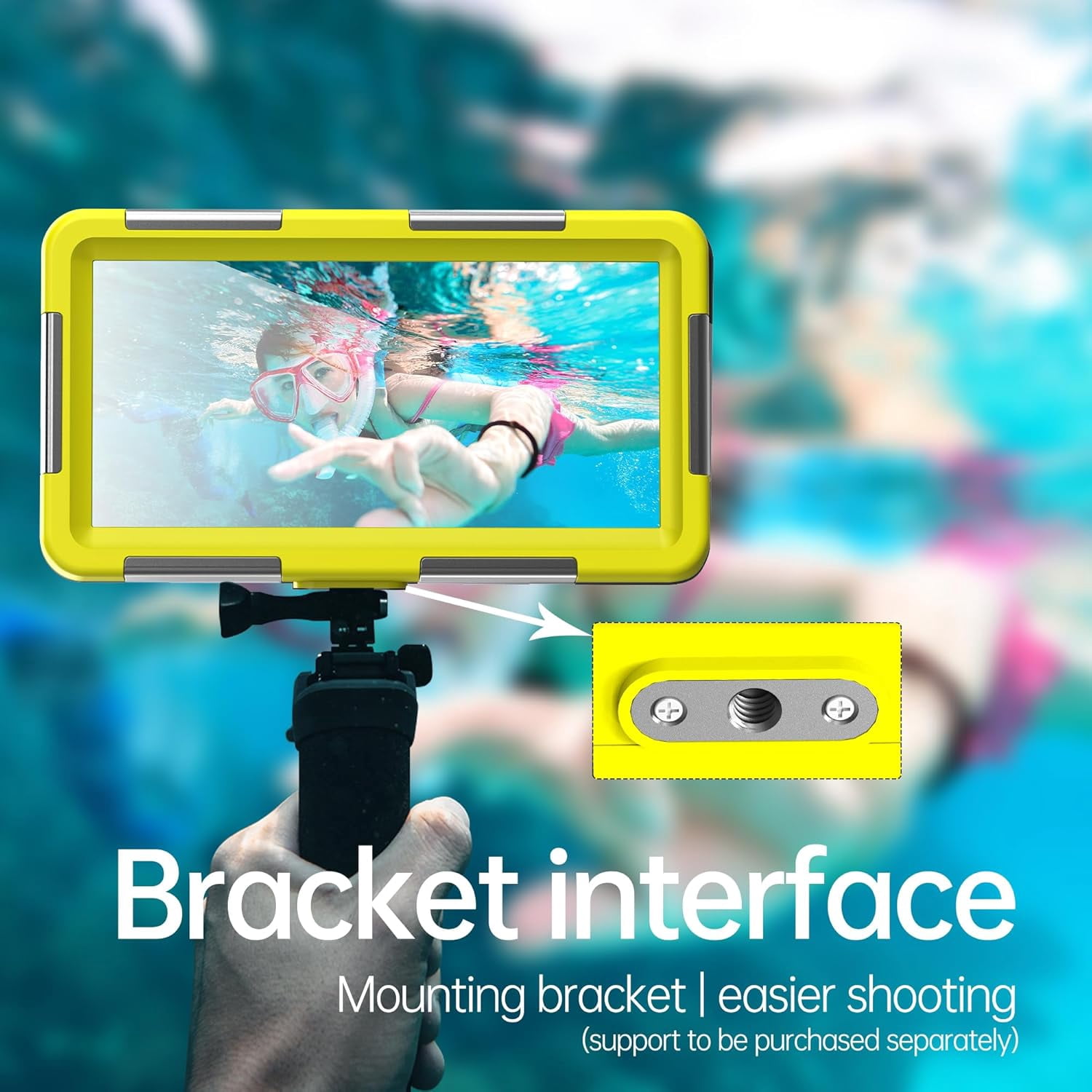 2026 Underwater Snorkeling Diving Phone Case for Phone 17/16/15/14/13/12Pro Max/Galaxy S25/S24/S23.(50ft/15m) Professional Scuba Dive Waterproof Case Underwater Photo Video