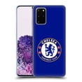 thumbnail image 1 of Head Case Designs Officially Licensed Chelsea Football Club Crest Plain Blue Soft Gel Case Compatible with Samsung Galaxy S20+ / S20+ 5G, 1 of 7