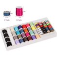 thumbnail image 3 of BTY 60 Pcs Bobbins Sewing Thread Kit, Polyester Mini Bobbins and Thread Spools for Hand & Machine Sewing, 3 of 8