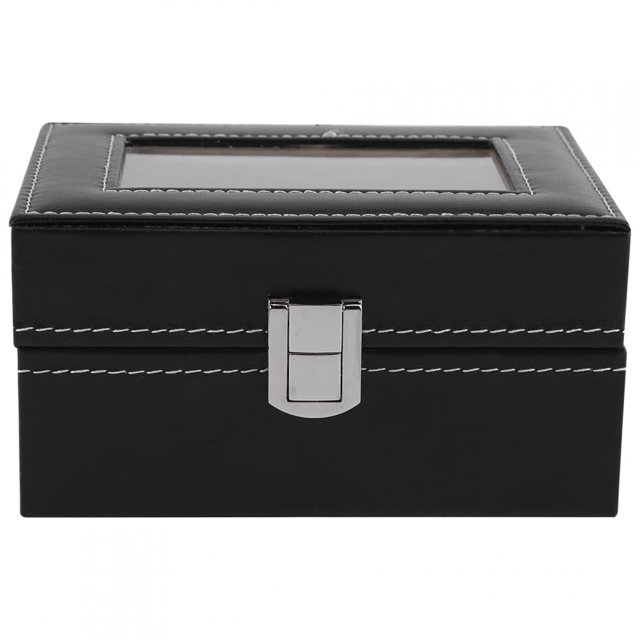 Leather Watch Storage Case,1Pc High Grade 3 Watch Box Leather Watch Box Innovative Solution