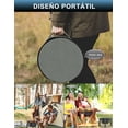 thumbnail image 2 of Asador de Carbón Portátil 14” con Bolso | Parrilla Plegable de Acero para BBQ en Jardín, Playa, Camping, Picnic, Barco | Compacta y Ligera, 2 of 6
