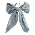thumbnail image 2 of Bow Knot Hair Rope Simple And Cute Fabric Streamer Ponytail Hair Ring Rubber Band Sen Head Rope, Woven Hair Rope, 2 of 9