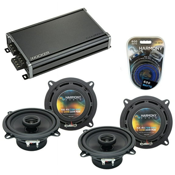 Fits Lexus IS 2006-2014 Speaker Replacement Harmony (2) R5 & CXA360.4 Amplifier