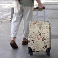 thumbnail image 3 of I Love My Dogs Art Luggage Cover Fashion Suitcase Cover Baggage Covers Fit 25-28 Inch Luggage (Go Travel), 3 of 5