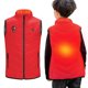 thumbnail image 5 of Camiseta de tirantes con cuello alto y estampado de moda, ropa inteligente con calefacción a temperatura constante para niños y niñas., 5 of 7