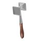 thumbnail image 1 of Aluminum alloy meat hammer solid steak rib cutter kitchen household double-sided meat hammer steak tool, 1 of 5
