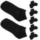thumbnail image 1 of GOOHOCHY 6 pares de calcetines de algodón de verano para mujer, finos, transpirables, invisibles, cómodos, hasta el tobillo, para correr., 1 of 8