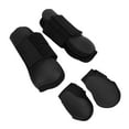 thumbnail image 3 of Horse Leg Protection Boots, Elastic Inner Horse Leg Brace Guard 4Pcs Full Protection Impact Absorbing  For Horseback Competition Black Set L, 3 of 8