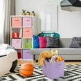 thumbnail image 5 of ​​​​​​​​​​​​WERSEON 6 Pack Collapsible Cube Storage Bins, 11" Foldable Cube Storage Organizer Bins for Clothes, Closet Organizers and Storage Box, 5 of 15