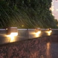 thumbnail image 1 of Viflosae Solar Power PIR Motion Sensor Wall Light Outdoor Garden Lamp 4pc Holiday Gift Finder, 1 of 2